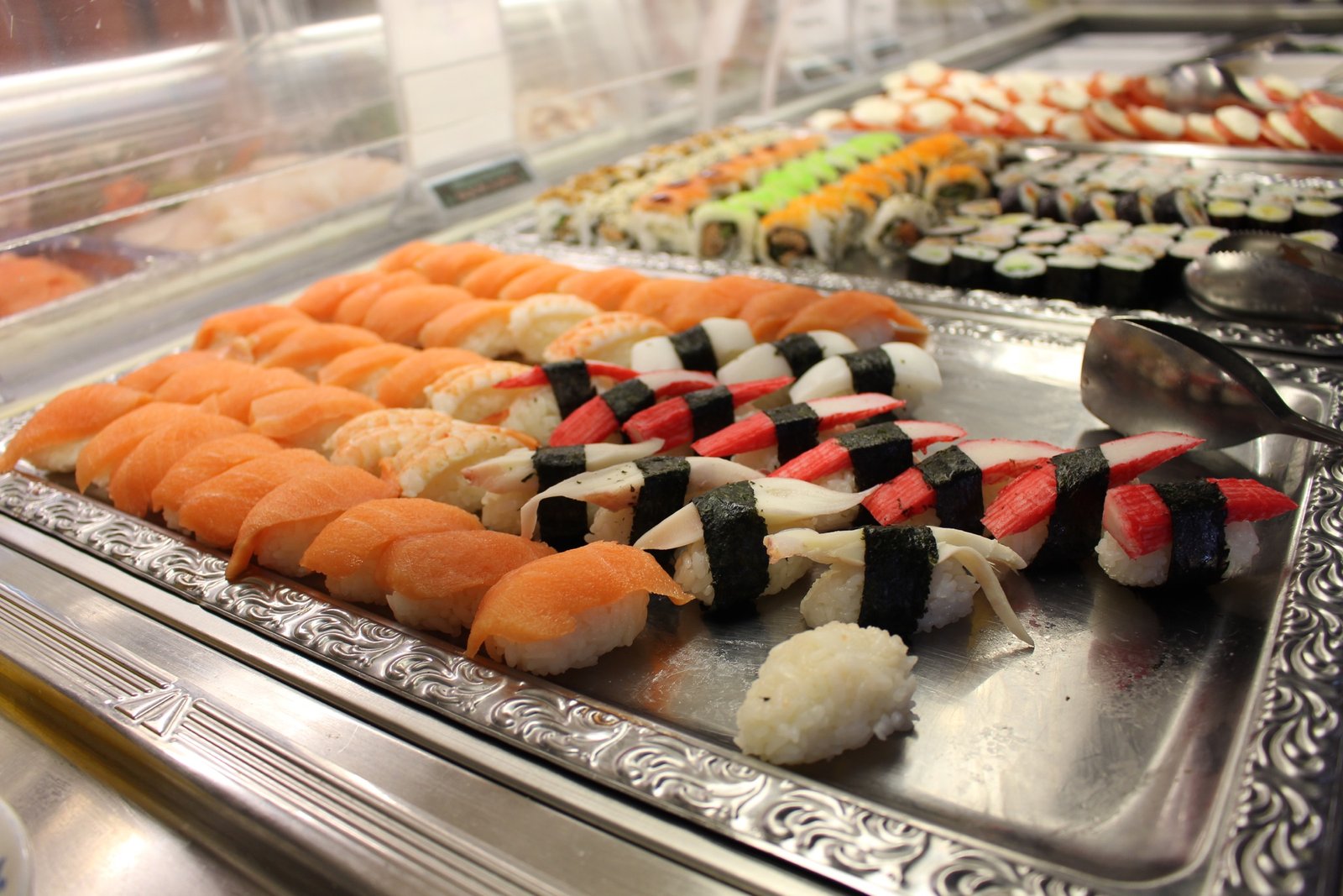 Frische Sushi-Auswahl